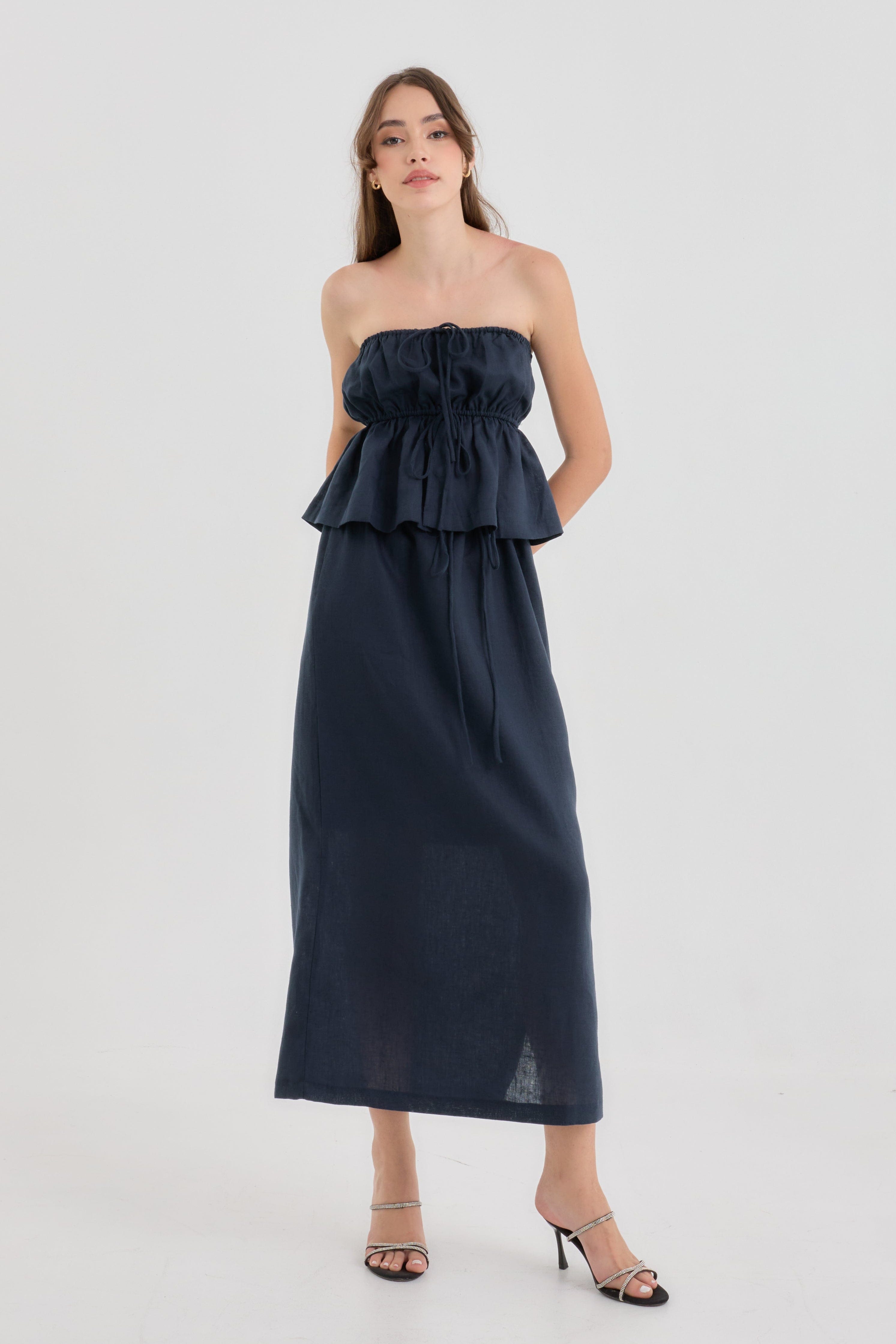 Buttercup strapless top