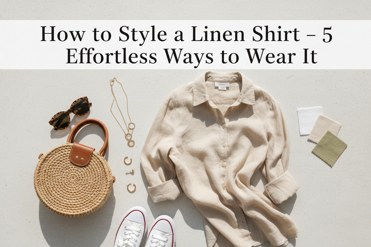 How to Style a Linen Shirt: 5 Effortless Ways to Wear It