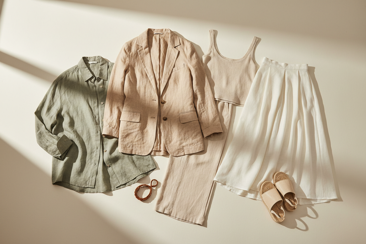 How to Build a Linen Capsule Wardrobe You'll Actually Wear