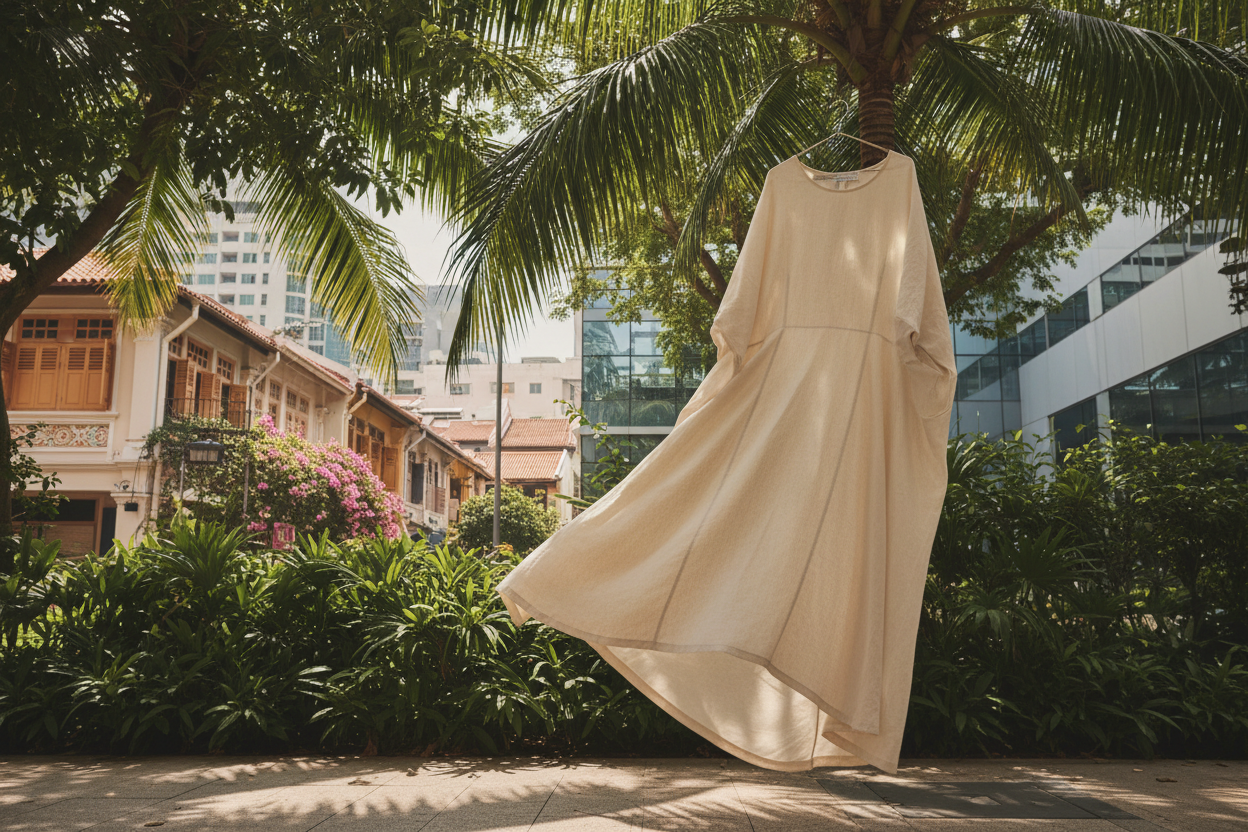 Linen Dresses for Singapore Weather: Why Natural Fabrics Win in the Heat