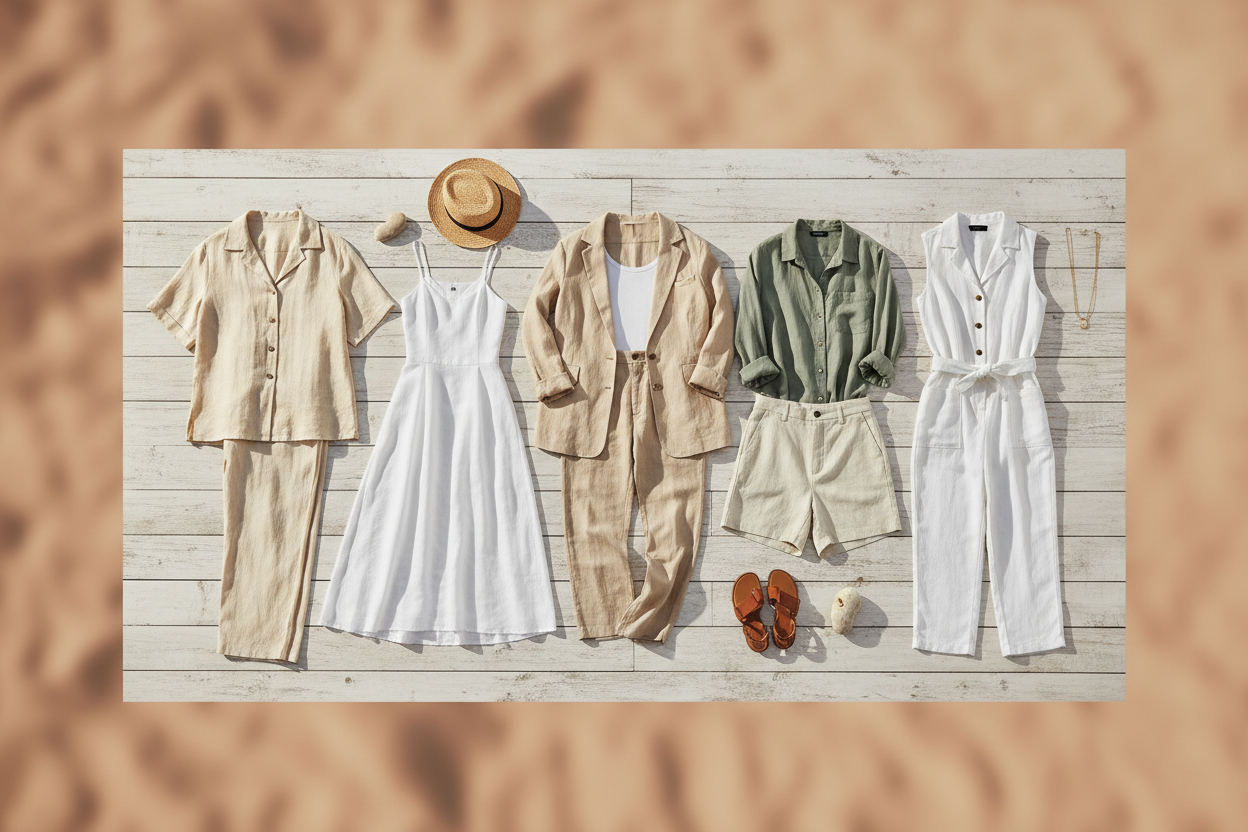 What to Wear in the Heat: 5 Breathable Linen Outfits