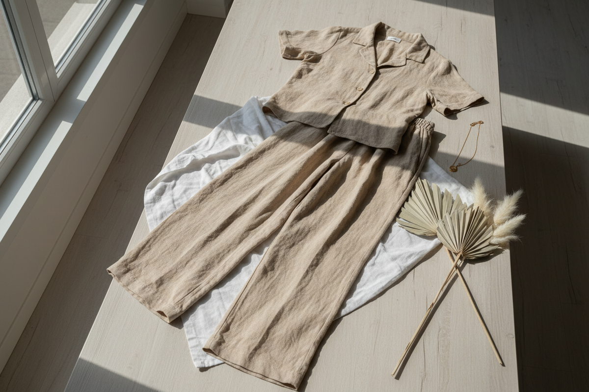 Why a Matching Linen Set Is the Easiest Outfit You'll Own