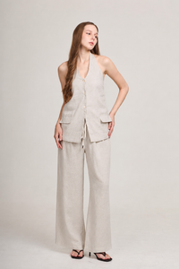 The Cassa set – linen top and pants – Eli&Co Chiang Mai