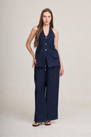 The Cassa set – linen top and pants – Eli&Co Chiang Mai