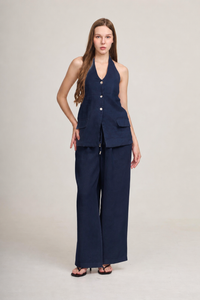 The Cassa set – linen top and pants – Eli&Co Chiang Mai