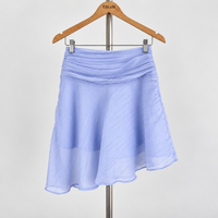 Cecily Short Skirt — Purple / Cotton — front view