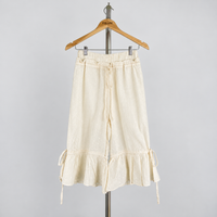 Cupcake Cropped Pants — Eyelet / Cotton — front view