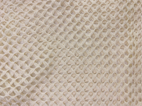Dahlia Lace Bag — Net / Cotton — real fabric detail