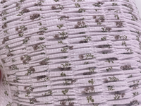 Fleur Cotton Bag — Flower Yellow / Cotton — real fabric detail