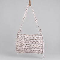 Fleur Cotton Bag — Flower Yellow / Cotton — front view